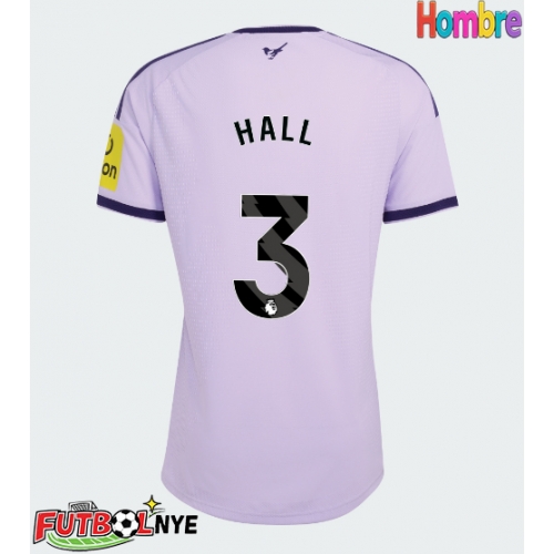 Camiseta Newcastle United Lewis Hall #3 Tercera Equipación 2026-27 manga corta